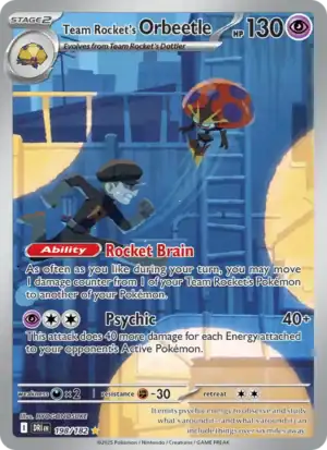 Team Rocket's Orbeetle (DRI 198)