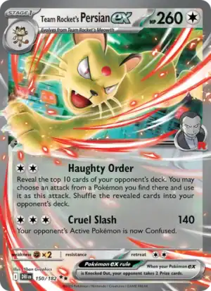 Team Rocket's Persian ex (DRI 150)