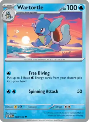 Wartortle (MEW 008)