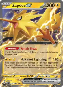 Zapdos ex (MEW 145)