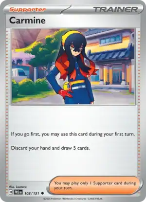 Carmine (xPRE 103) Poké Ball