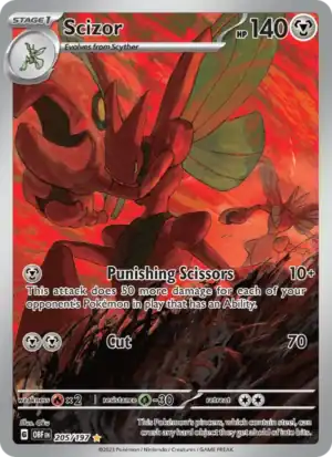 Scizor (OBF 205)