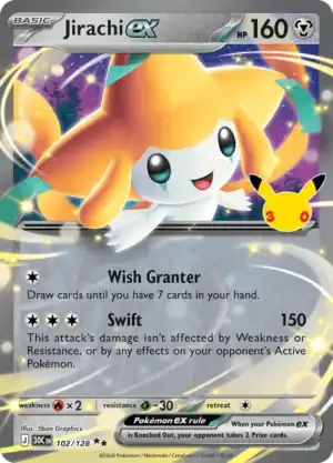 Jirachi ex (30C 102)