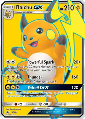 Raichu GX (SM 90)