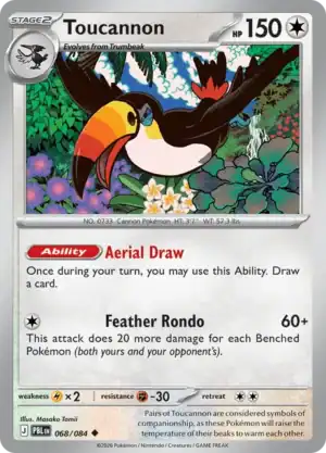 Toucannon (PBL 068) Reverse Holo