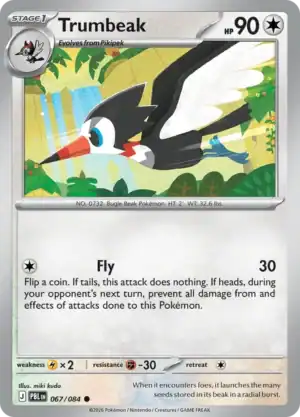 Trumbeak (PBL 067) Reverse Holo