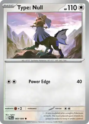 Type: Null (PBL 069) Reverse Holo