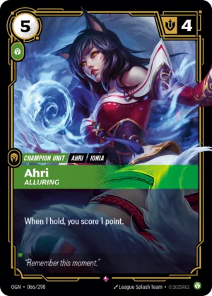 Ahri, Alluring (OGN 066)