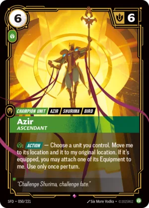 Azir, Ascendant (SFD 050)