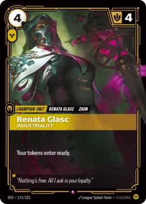 Renata Glasc, Industrialist (SFD 171)