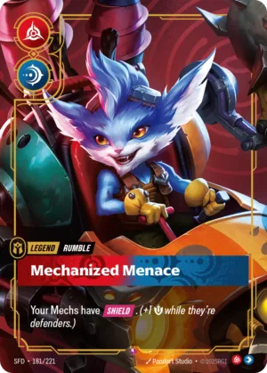 Rumble, Mechanized Menace (SFD 181)