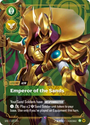 Azir, Emperor of the Sands (SFD 197)