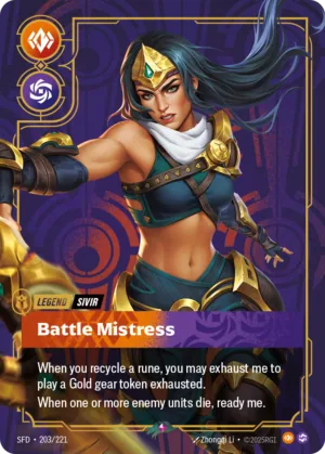 Sivir, Battle Mistress (SFD 203)
