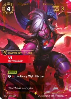 Vi, Hotheaded (UNL 030a)