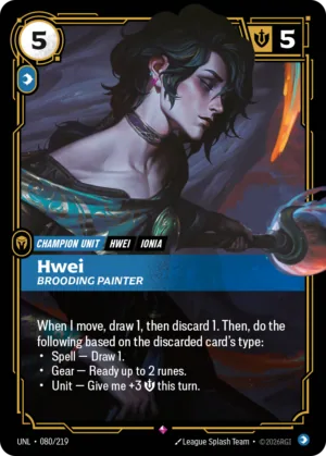 Hwei, Brooding Painter (UNL 080)