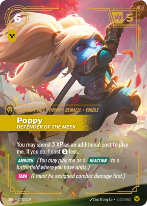 Poppy, Defender of the Meek (UNL 178)