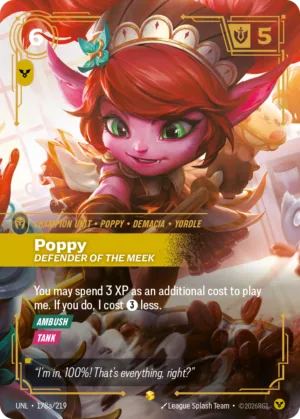 Poppy, Defender of the Meek (UNL 178a)